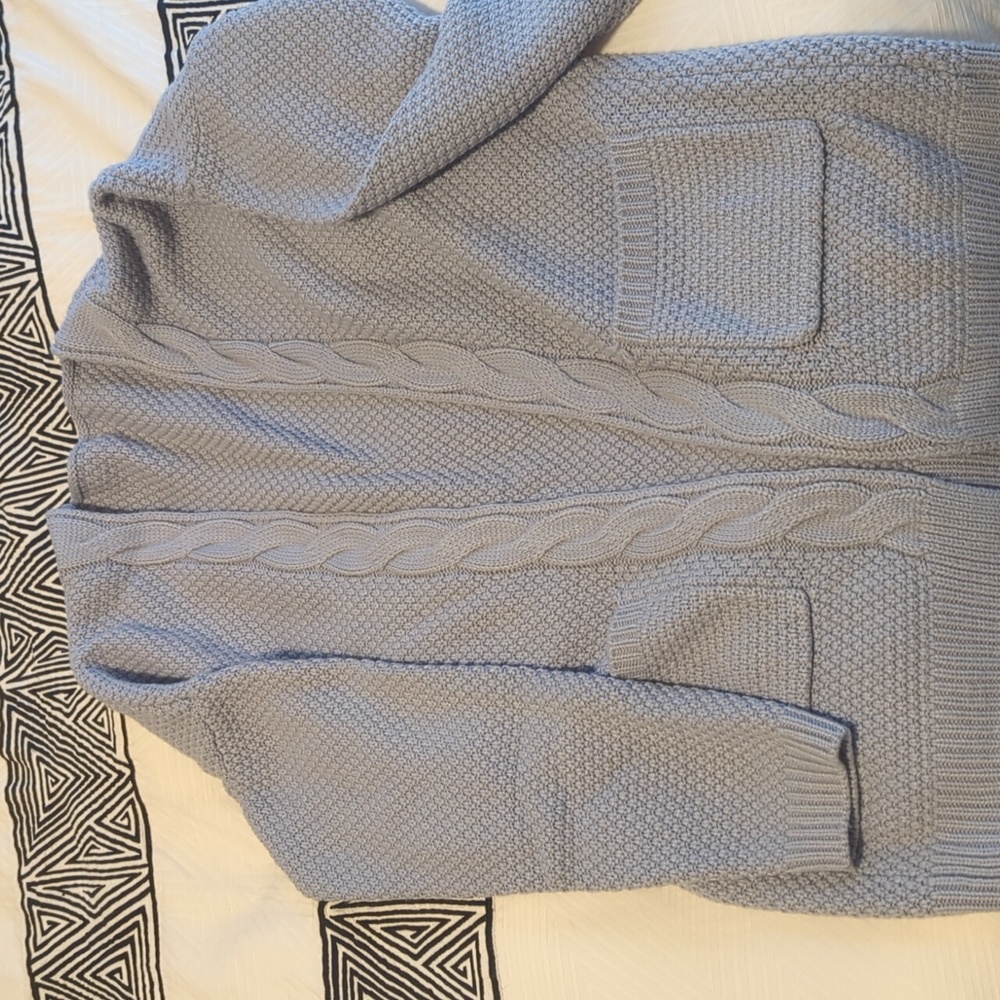 Chunky cardigan with pockets